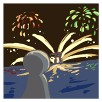 Crow speaking dialect of Hiroshima sticker #1680023