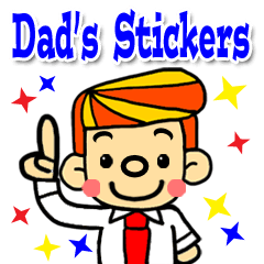 Dad's Stickers (English ver.)