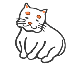 Fat cat the meeeew sticker #1681674