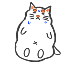 Fat cat the meeeew sticker #1681682