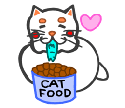 Fat cat the meeeew sticker #1681683