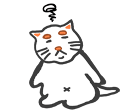 Fat cat the meeeew sticker #1681692