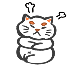 Fat cat the meeeew sticker #1681694