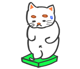 Fat cat the meeeew sticker #1681695