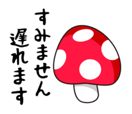 cute mushrooms! sticker #1681729