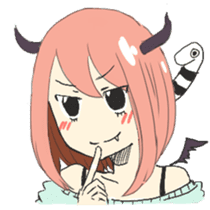 "chinanago" and girls sticker #1681873