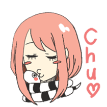 "chinanago" and girls sticker #1681876