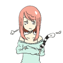 "chinanago" and girls sticker #1681881