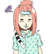 "chinanago" and girls sticker #1681888