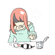 "chinanago" and girls sticker #1681889