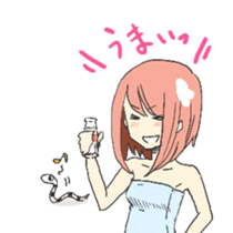 "chinanago" and girls sticker #1681892