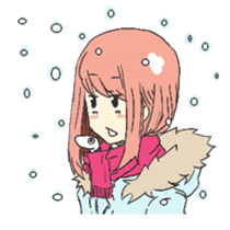 "chinanago" and girls sticker #1681894