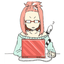 "chinanago" and girls sticker #1681896