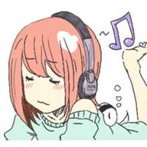 "chinanago" and girls sticker #1681897