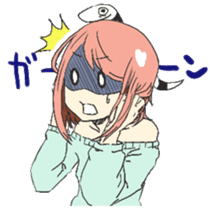 "chinanago" and girls sticker #1681903