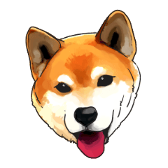 Japanese Shiba Inu Sticker