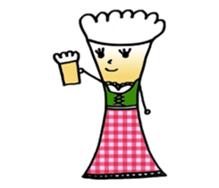 Octoberfest beer with Mr White sticker #1682395