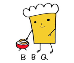 Octoberfest beer with Mr White sticker #1682429