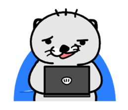 Programmer Sea otter sticker #1683287