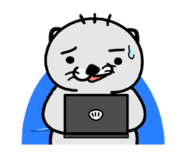 Programmer Sea otter sticker #1683288