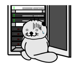 Programmer Sea otter sticker #1683292