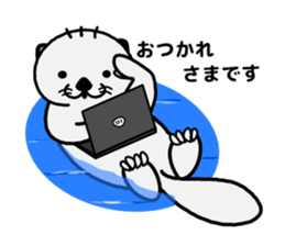 Programmer Sea otter sticker #1683300