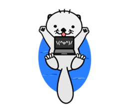 Programmer Sea otter sticker #1683306