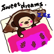 Malayan sun bear sells sweet potatoes. sticker #1683806