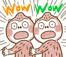 DARA DARA GORILLA Twins sticker #1684021