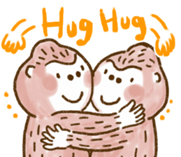 DARA DARA GORILLA Twins sticker #1684023