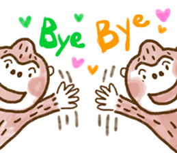 DARA DARA GORILLA Twins sticker #1684032