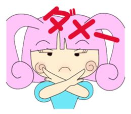 Bunny Tiara Girl sticker #1685049