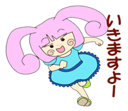 Bunny Tiara Girl sticker #1685055