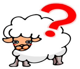 Nomadism of sheep sticker #1685229