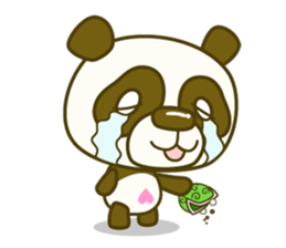 Rollin' Panda and his jolly friends. sticker #1685285