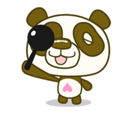 Rollin' Panda and his jolly friends. sticker #1685289