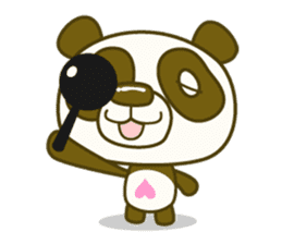 Rollin' Panda and his jolly friends. sticker #1685289
