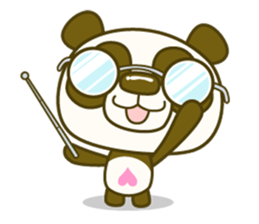 Rollin' Panda and his jolly friends. sticker #1685290