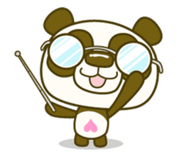 Rollin' Panda and his jolly friends. sticker #1685290