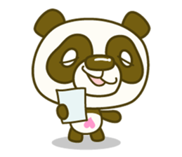 Rollin' Panda and his jolly friends. sticker #1685291