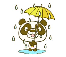 Rollin' Panda and his jolly friends. sticker #1685292