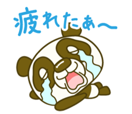 Rollin' Panda and his jolly friends. sticker #1685295