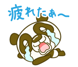 Rollin' Panda and his jolly friends. sticker #1685295