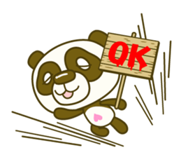 Rollin' Panda and his jolly friends. sticker #1685301