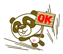 Rollin' Panda and his jolly friends. sticker #1685301