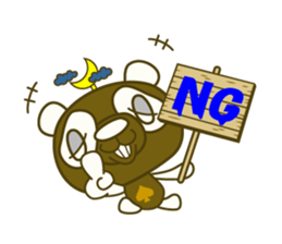 Rollin' Panda and his jolly friends. sticker #1685302