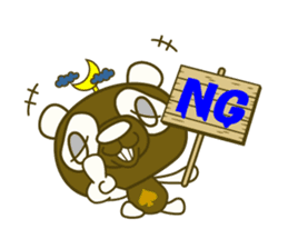 Rollin' Panda and his jolly friends. sticker #1685302
