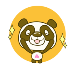 Rollin' Panda and his jolly friends. sticker #1685303