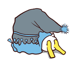 Square Head Chicken sticker #1685438