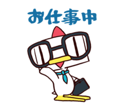 Square Head Chicken sticker #1685447